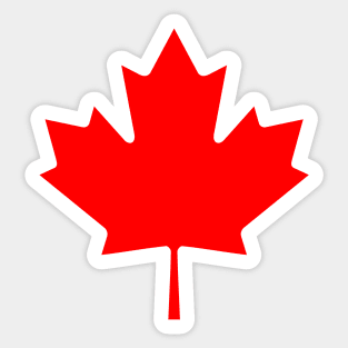 Canada - Maple Leaf _021 Sticker